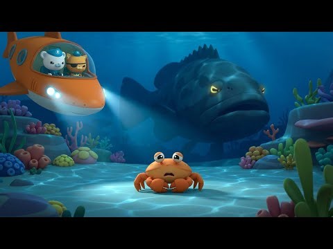 Saved from the Hungry Grouper?! 🦀 Rescue the Camouflaged Sponge Crab! | Octonauts Full Episode