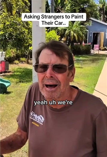 Asking Strangers to Paint Their Trucks