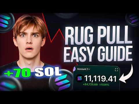 Rug Pull Method | How i Launch a Meme Coin and have 70 SOL (DAILY)