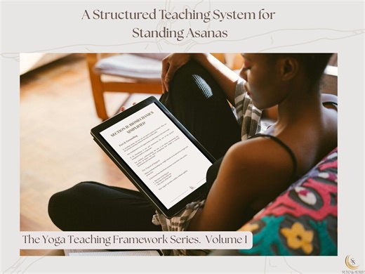 Yoga Teacher Training Manual Pdf|standing Asanas Teaching Framework|alignment & Biomechanics Guide - Etsy