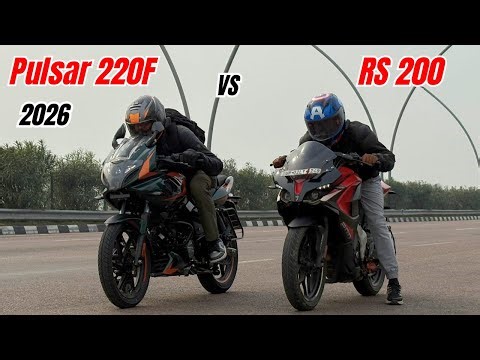 2026 Pulsar 220F vs RS200 Performance Test