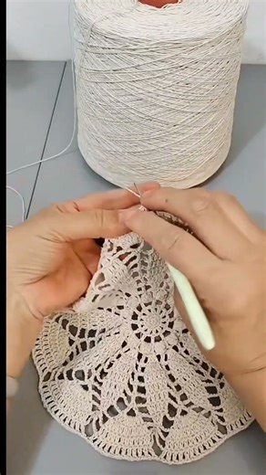 #crochet tablecloth Matt & crochet flower pattern tutorial