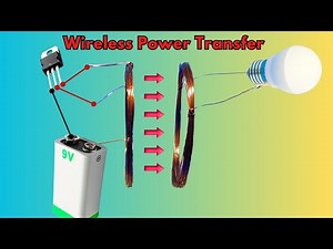 DIY Project | Wireless Power Transmission Project | How to make Wireless Power Transfer System ||