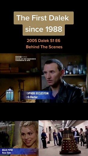 The last in show appearance was Remembrance of the Daleks 19887th Doctor #drwho #tardis #dwsr #behindthescenes #9thdoctor #christophereccleston #billiepiper #rosetyler