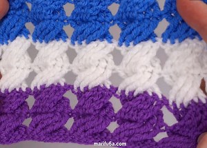 42K views · 3.4K reactions | Crochet braid stitch good for a scarf, afghan, baby blanket, tunic, sweater, and more! | Crochet&Knitting by marifu6a | Facebook