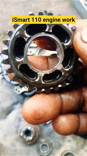 iSmart 110#engine work#automobile #gear selector change#2 3 gear change#mechanical #Lucknow