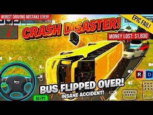 Indonesia bus simulator 😱 🚌 || new coach bus simulator Android gameplay