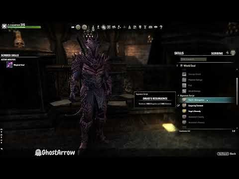 How to Unlock Druid's Resurgence (Signature Script) ESO Gold DLC Scribing Skill Location