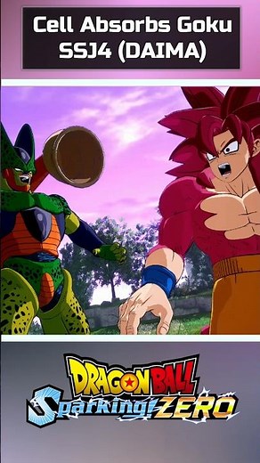 What If Cell 2nd Form Absorbs Goku SSJ4 (DAIMA) #dragonballsparkingzero #mods