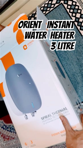 Orient instant water heater | 3 litre water geyser | Do not buy 👎 #geysers #waterheater #shorts