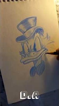 How to draw Donald Duck 🦆