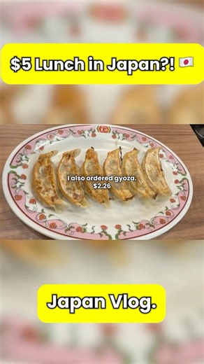 $5 Lunch in Japan?! 🇯🇵 | Japan Vlog.