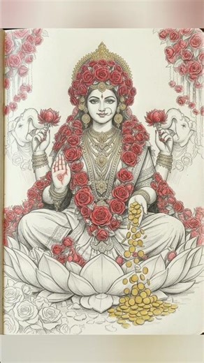 Trend with maa laxmi #pencilart #harharmahadev #jaibholenaath #maalaxmi #laxmi #maadurga #shiv #ram