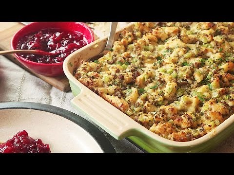 Kenji Lopez-Alt’s Sage and Sausage Stuffing (or Dressing)