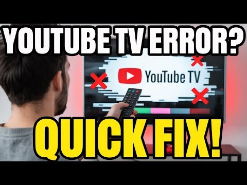 How to Fix YouTube TV Playback Error – Quick Fix