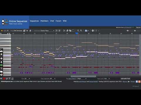 Deltarune - Dark Sanctuary (OnlineSequencer.com recreation)