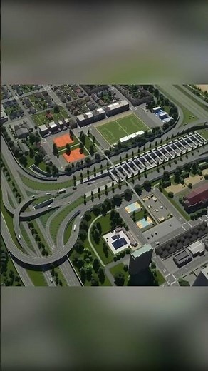 Ultimate Mega Intersection Build in Cities: Skylines 2