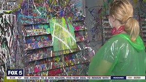 Atlanta paint studio helps artists make a beautiful mess