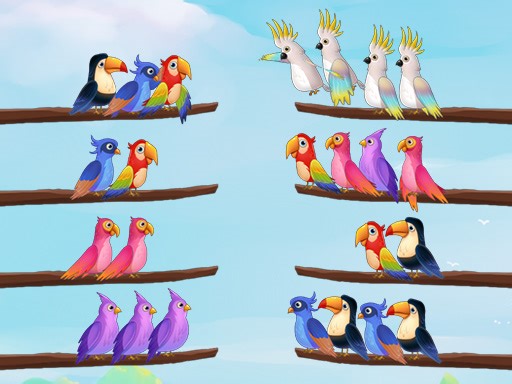 Play Bird Sort Puzzle | Free Online  Games. KidzSearch.com