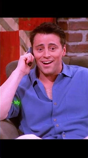 Joey actually nailed the audition#friends #comedy #shorts
