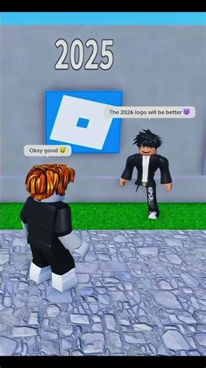 New Roblox Logo? ☠️ #roblox