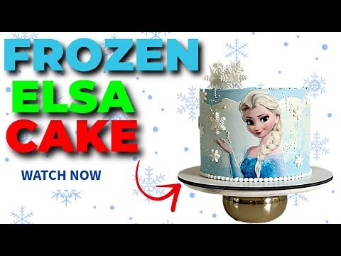 ❄️ “Frozen Elsa Cake Design 2025 | Magical Princess Cake Idea!”