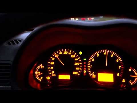 Acceleration test Toyota Avensis 2.0 liter engine, gasoline, automatic, year 2006