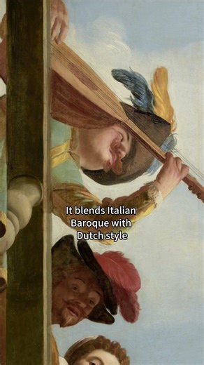 Look Up! 400-Year-Old Musicians Are Falling Into Your Arms!