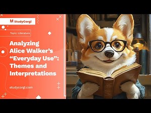 Analyzing Alice Walker’s "Everyday Use": Themes and Interpretations - Essay Example