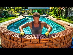 Under $7,000—He Built A Backyard Pool! ( by @ChadsCustomCreations )