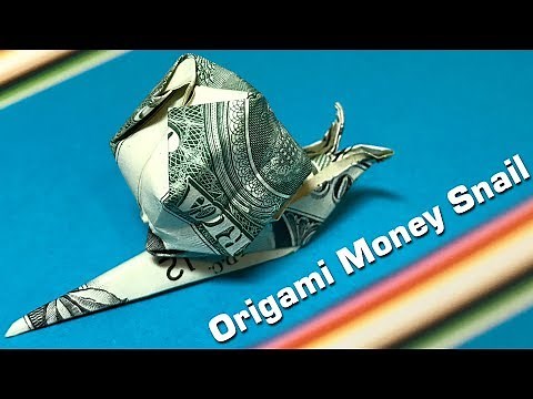 Origami Money Snail