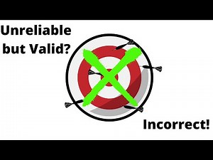 Reliability and Validity: Why Dart Charts can be Misleading