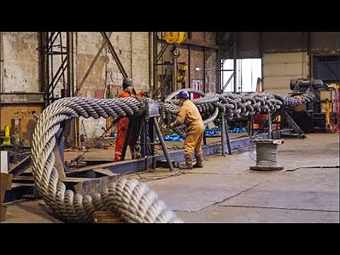 How Wire Rope Slings Are Made. Amazing Manufacturing Process
