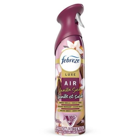 Febreze Air Freshener Spray, Odor-Fighting Room Spray, Vanilla Suede Scent, 250 g - Walmart.ca