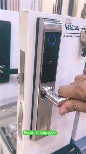 Smart lock for aluminum door