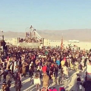 181K views · 513 reactions | Unreal vibes & atmosphere at Burning Man..  | Tech House Terrace | Facebook