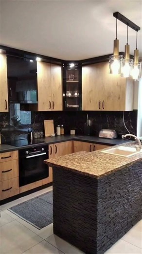 Ideas for beautiful kitchen bars with a rustic style 👏💫🧱.