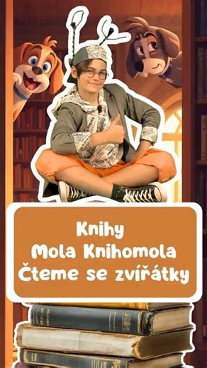 Knihy Mola Knihomola: Čteme se zvířátky #prodeti #reading #animals #dogs #pejsek #books #fun #knihy