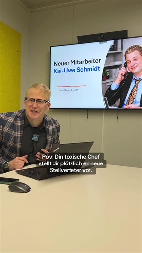 Neuer Stellvertreter: Teamarbeit mit Humor
