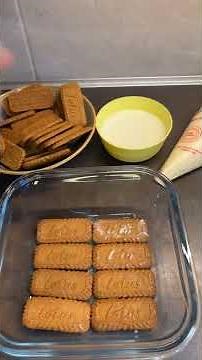🍰 Tiramisu Spéculoos Ultra Gourmand 😋 #recetteramadan #recettetiramisu #tiramisuspeculoos