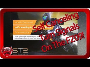 FZ09 Self Canceling Turn Signals STS Smart Turn System Install And Review