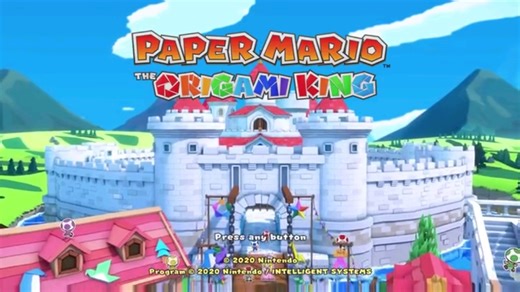 【NS】《纸片马力欧：折纸国王》标题音乐循环30分钟