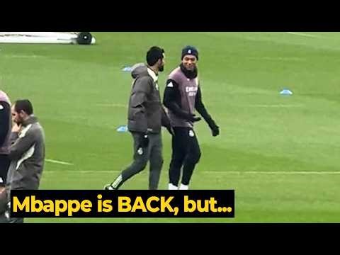 Arbeloa pushing Mbappe hard in training ahead of Man City clash!