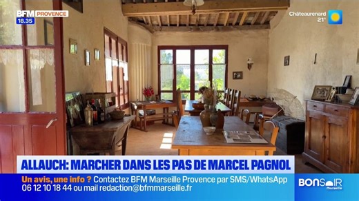 Dans les pas de Marcel Pagnol à Allauch...