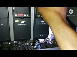 Install New Danfoss VFD FC302 and Copy,Save and Load parrameters..