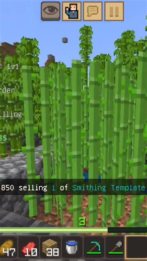 Fastest way to earn money in any server #minecraft#server#viral#farm#money