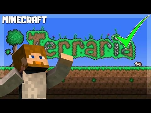 TERRARIA in MINECRAFT! Terracraft Mod 1.15.2