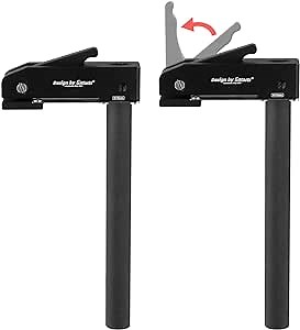 Bench Dog Clamps, Workbench MFT Clamps, Benchtop Hold Down Quick Clamps, Fit Tall Work-Piece, Lengthened 7.9” Handle, Dog Hole 3/4”, 2 Packs