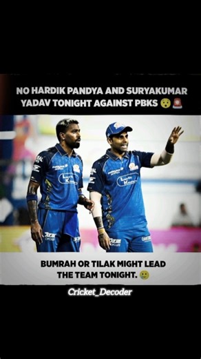 Pandya & Surya For MI 🤯😭. #ipl2026#mivspbks#shorts