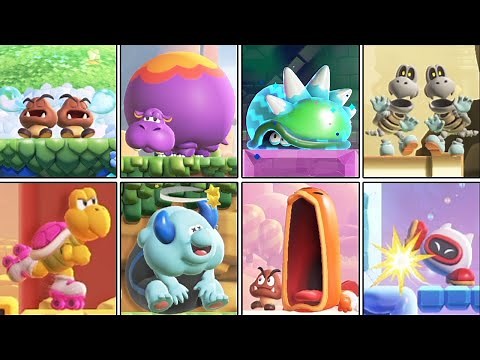 Super Mario Bros Wonder - All Enemies (Japanese)